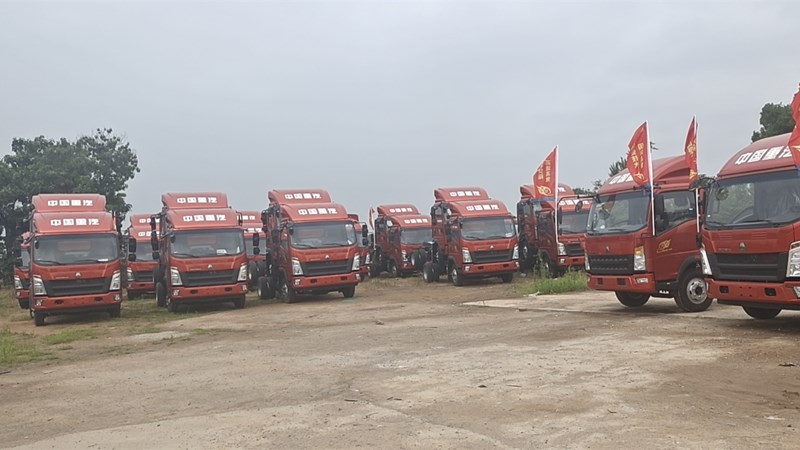 中国重汽豪沃4.2米厢式载货车